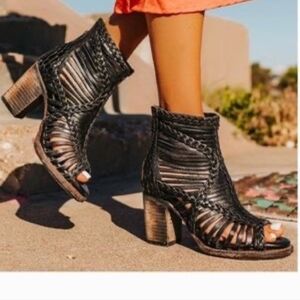 Freebird Braided Black Women's Sandals